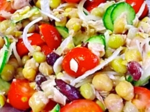 おしゃれで簡単 豆とツナのサラダ レシピ 作り方 By きのこのみみ 楽天レシピ おしゃれで簡単 豆とツナのサラダ レシピ 作り方 By きのこのみみ 楽天レシピ